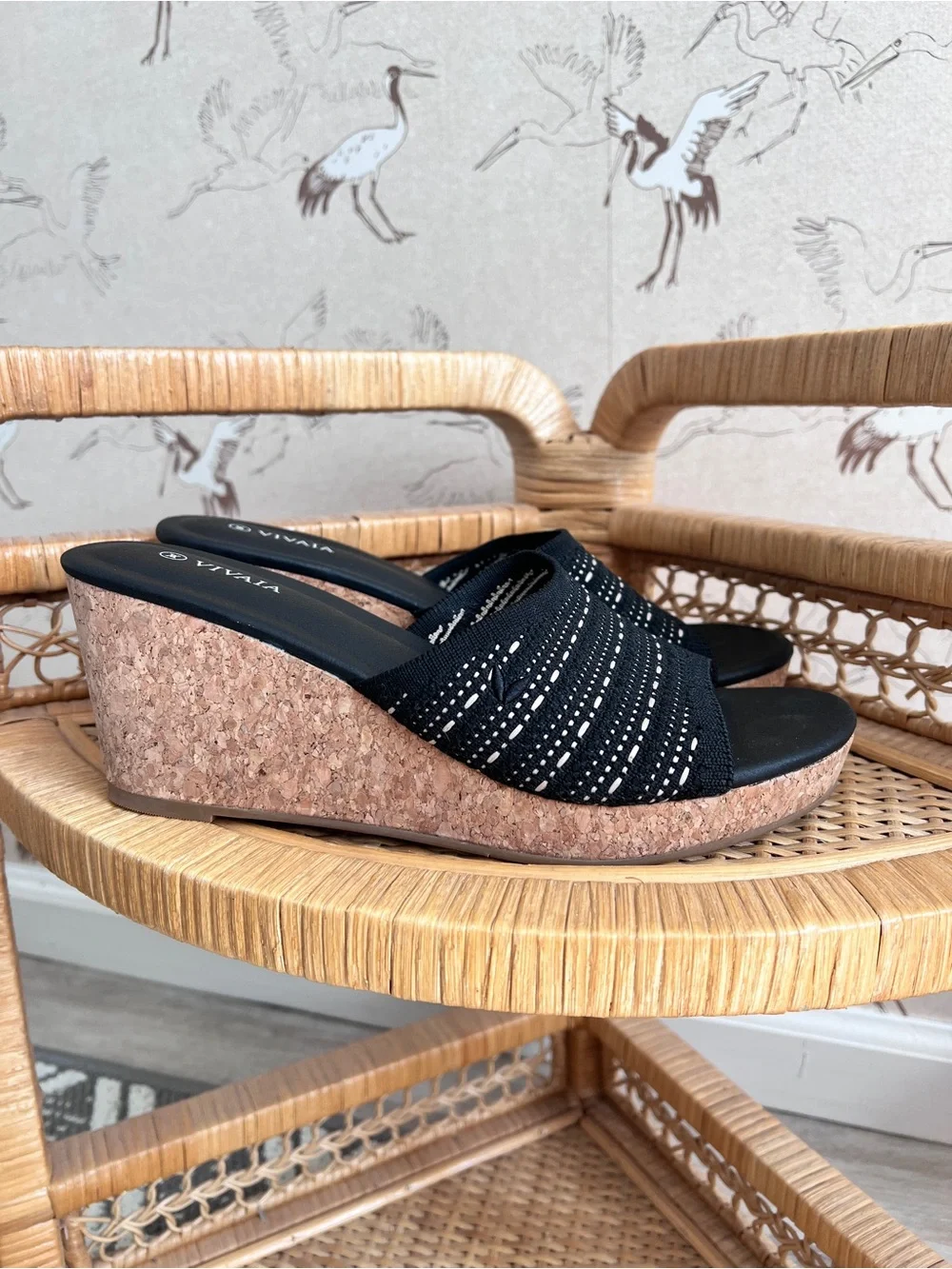 Vivaia Stacey‎ wedge sandals